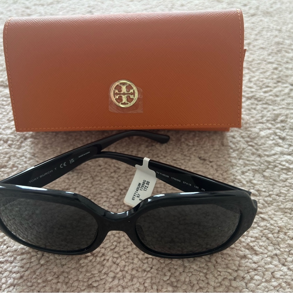 Tory Burch black sunglasses- new